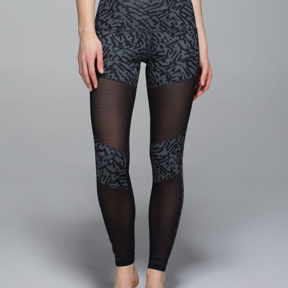 Lululemon Hot To Street Pant Biggie Brushed Animal